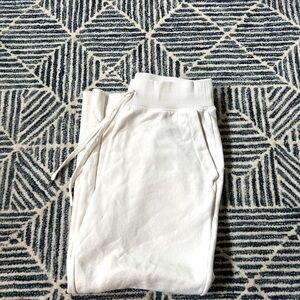 CALIA white wide legged sweatpants